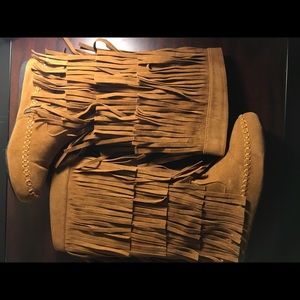 Fringe Boots